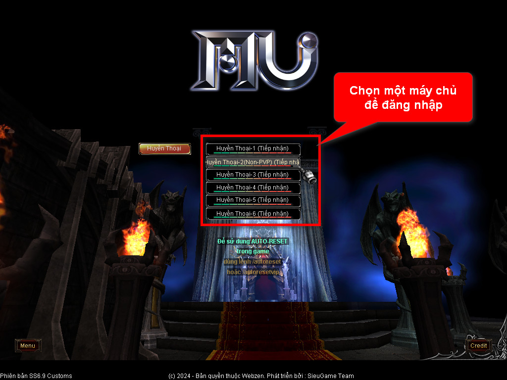 Chức năng chính của Game MU Đại Nam Chức năng chính của Game MU Đại Nam