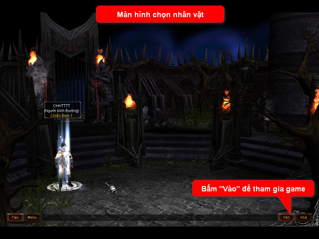 Chức năng chính của Game MU Đại Nam Chức năng chính của Game MU Đại Nam